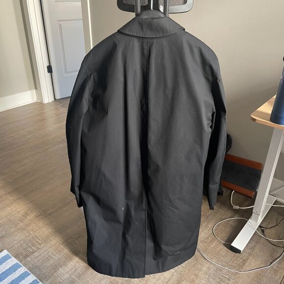 M&H All Weather Trench Coat 44XL Black NWT with 3M Thinsulate - Picture 2 of 5